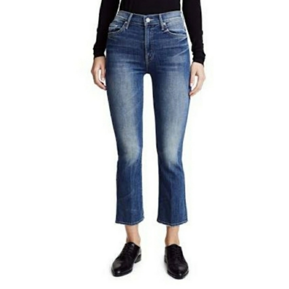 MOTHER Denim - Mother The Insider Cropped Jeans in Double Trouble